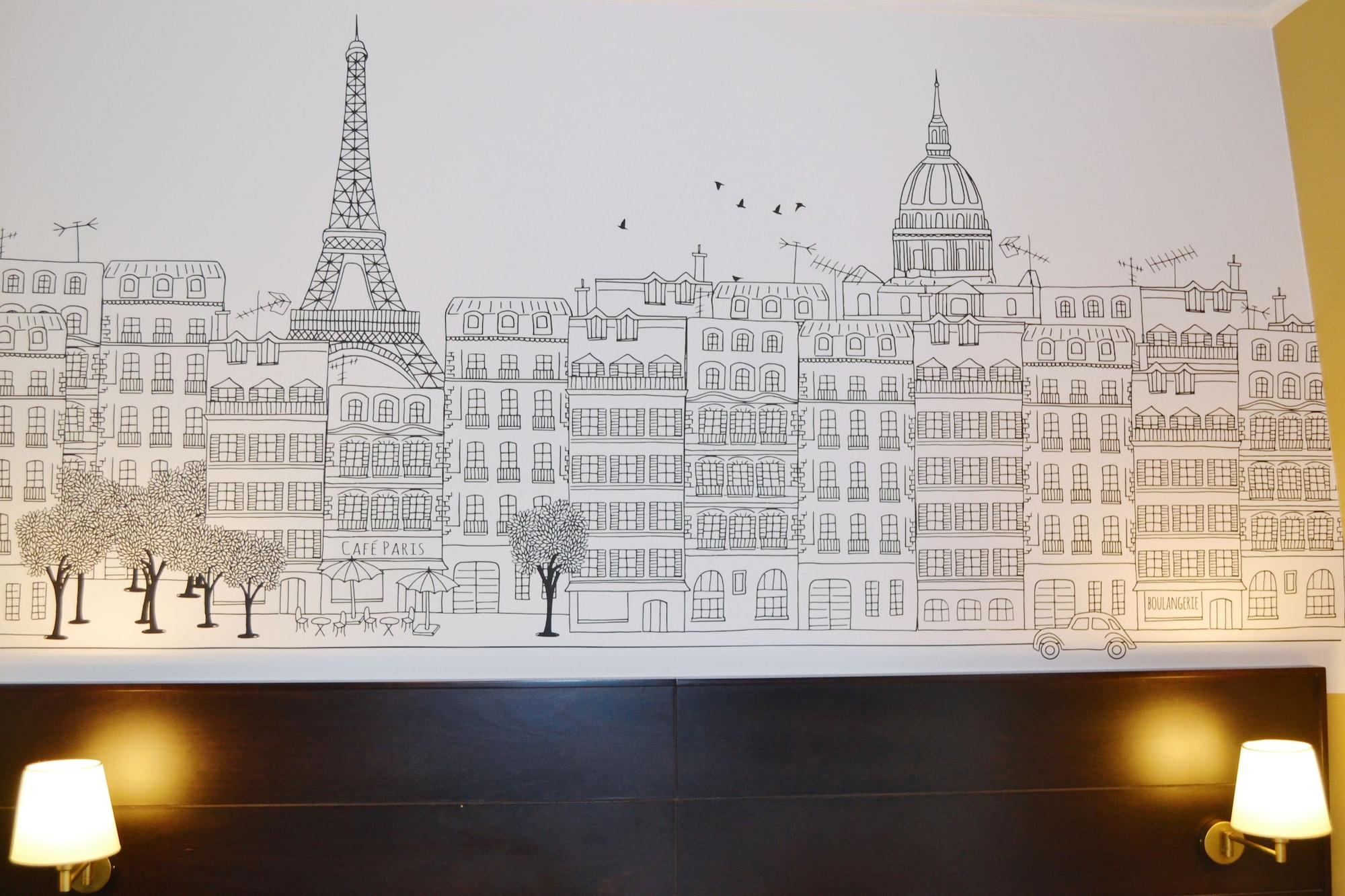 Hotel De L'Exposition - Tour Eiffel Париж Екстер'єр фото